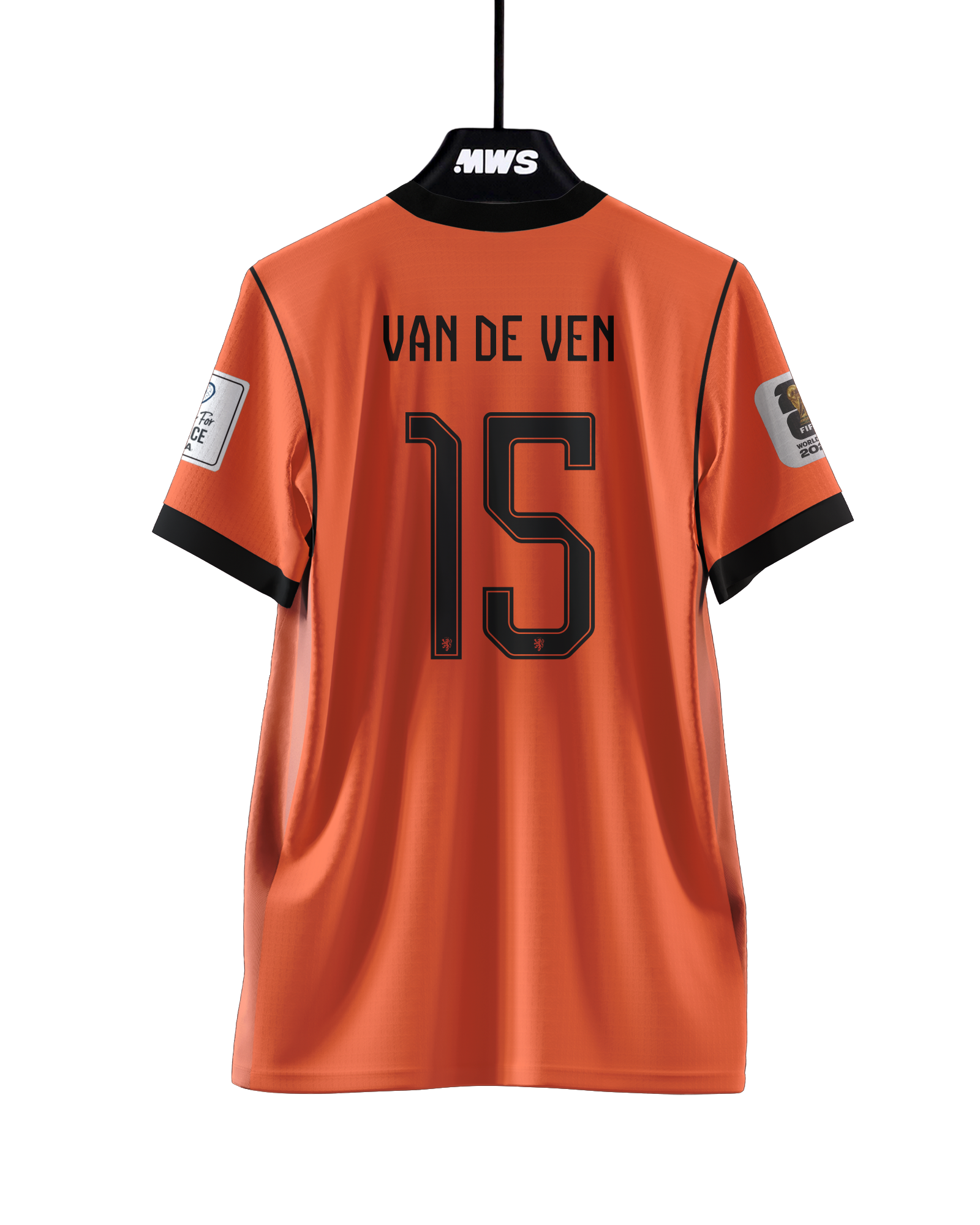 NEC Vリーグ ユニフォーム DESCENTE Micky van de Ven | Netherlands - Japan | MatchWornShirt