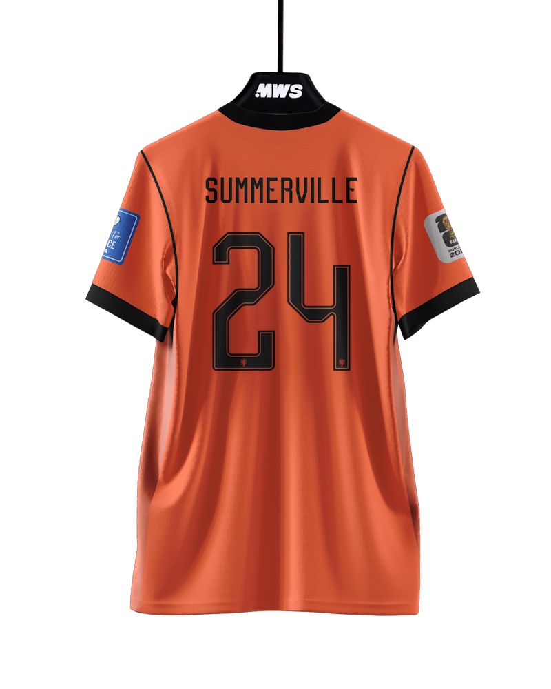 Crysencio Summerville | Netherlands - Sweden | MatchWornShirt