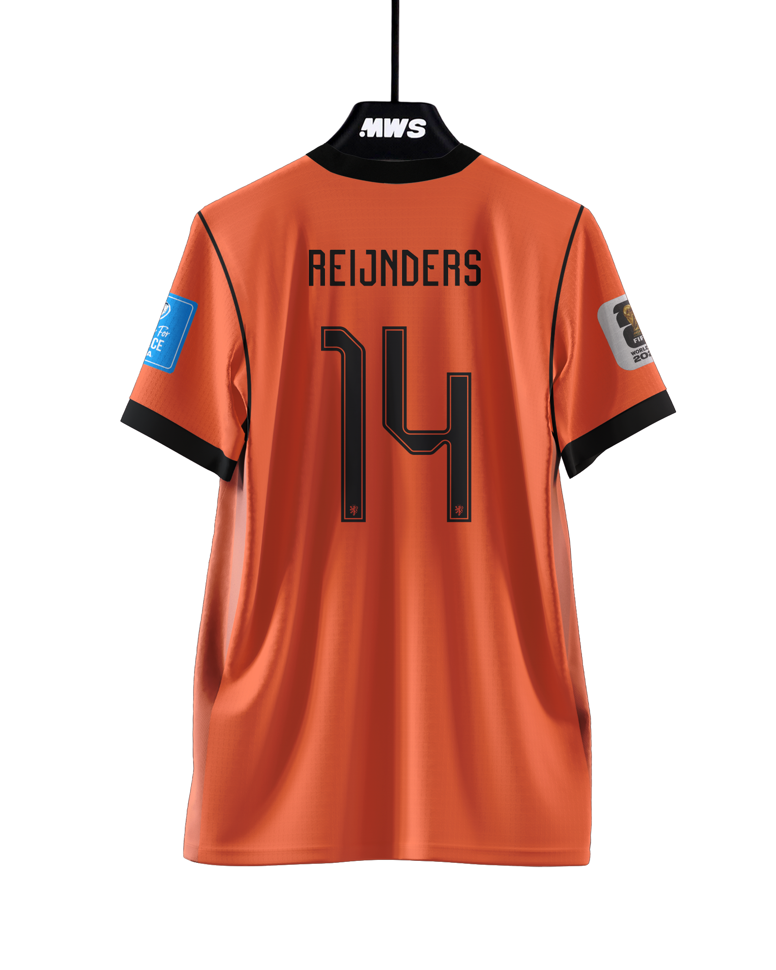 Tijjani Reijnders | Tunisia - Netherlands | MatchWornShirt