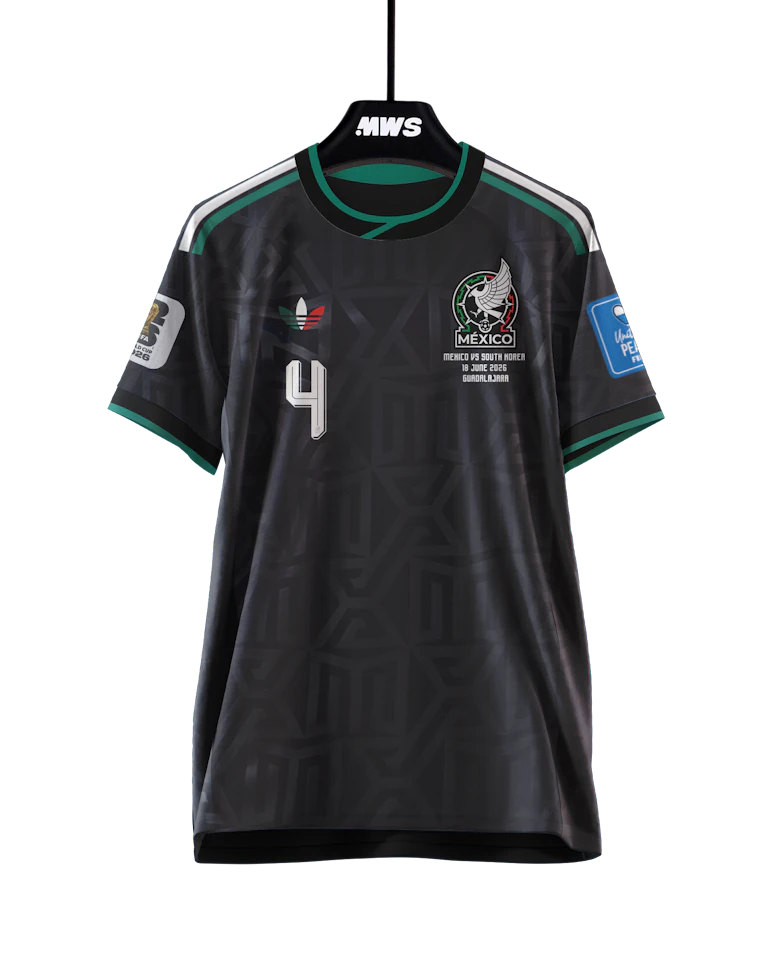 Mexico 팀의 Edson Álvarez  셔츠