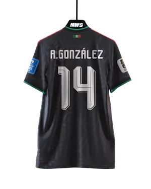 멕시코 팀의 Armando González 셔츠
