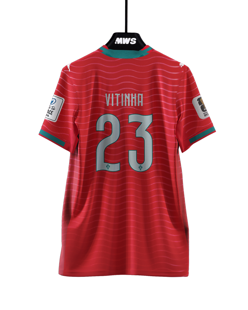 Vitinha | Portugal - Congo DR | MatchWornShirt