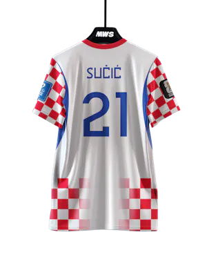 Maillot de Luka Sučić (Croatie)