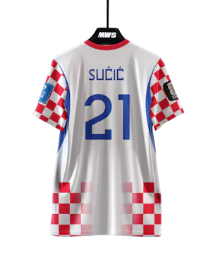 Maillot de Luka Sučić (Croatie)