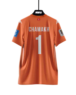 Abdelmouhib Chamakh Tunisia Japan MatchWornShirt abdelmouhib-chamakh-tunisia-japan-matchwornshirt