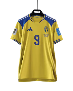 Alexander Isak | Japan - Sweden | MatchWornShirt