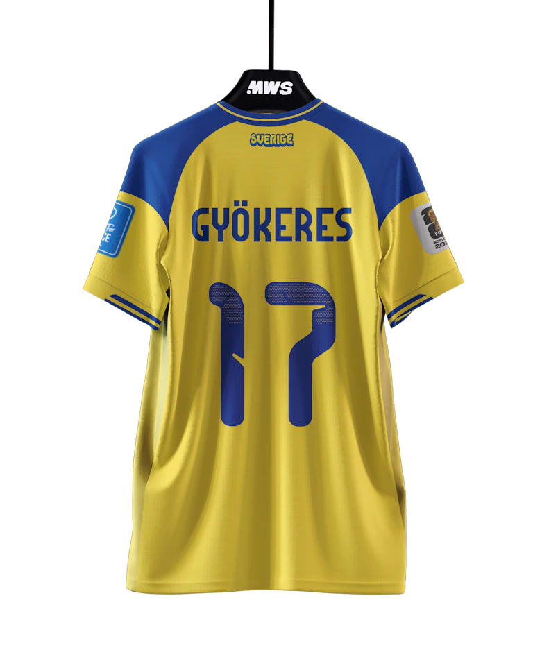 Viktor Gyökeres | Japan - Sweden | MatchWornShirt