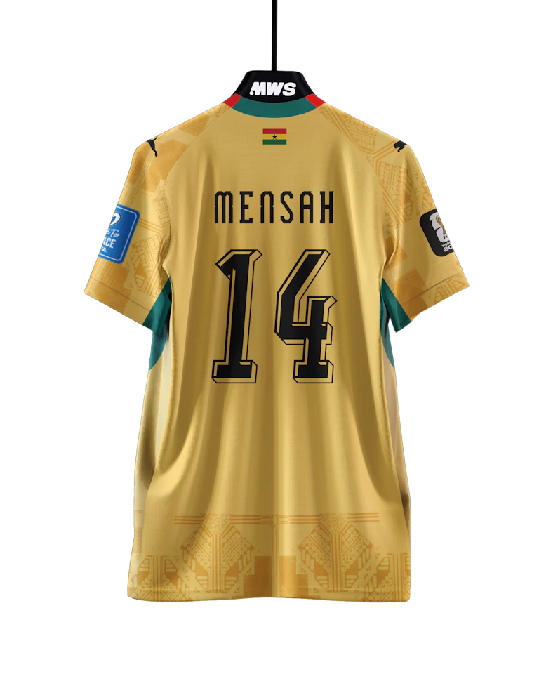 Maillot de Gideon Mensah (Ghana)