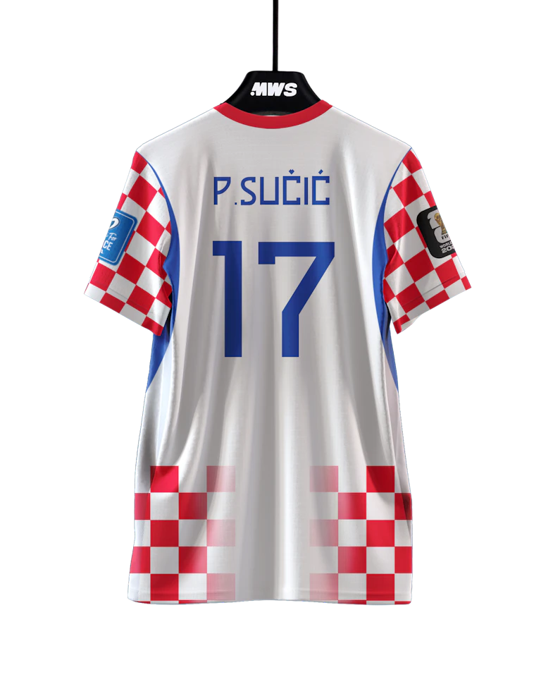 Maillot de Petar Sučić (Croatia)