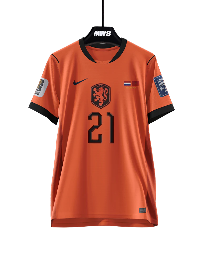 Frenkie de Jong Netherlands のシャツ