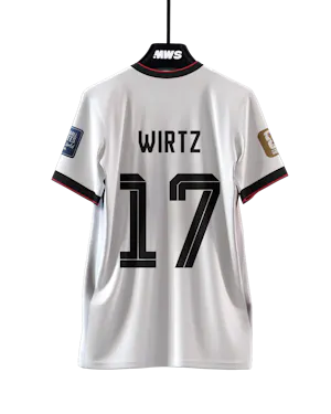 Shirt van Florian Wirtz Duitsland