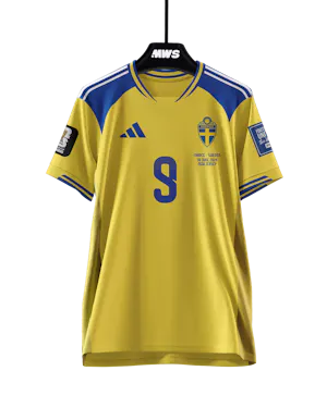 Alexander Isak | France - Sweden | MatchWornShirt