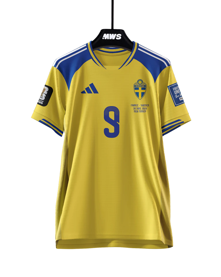 Alexander Isak | France - Sweden | MatchWornShirt