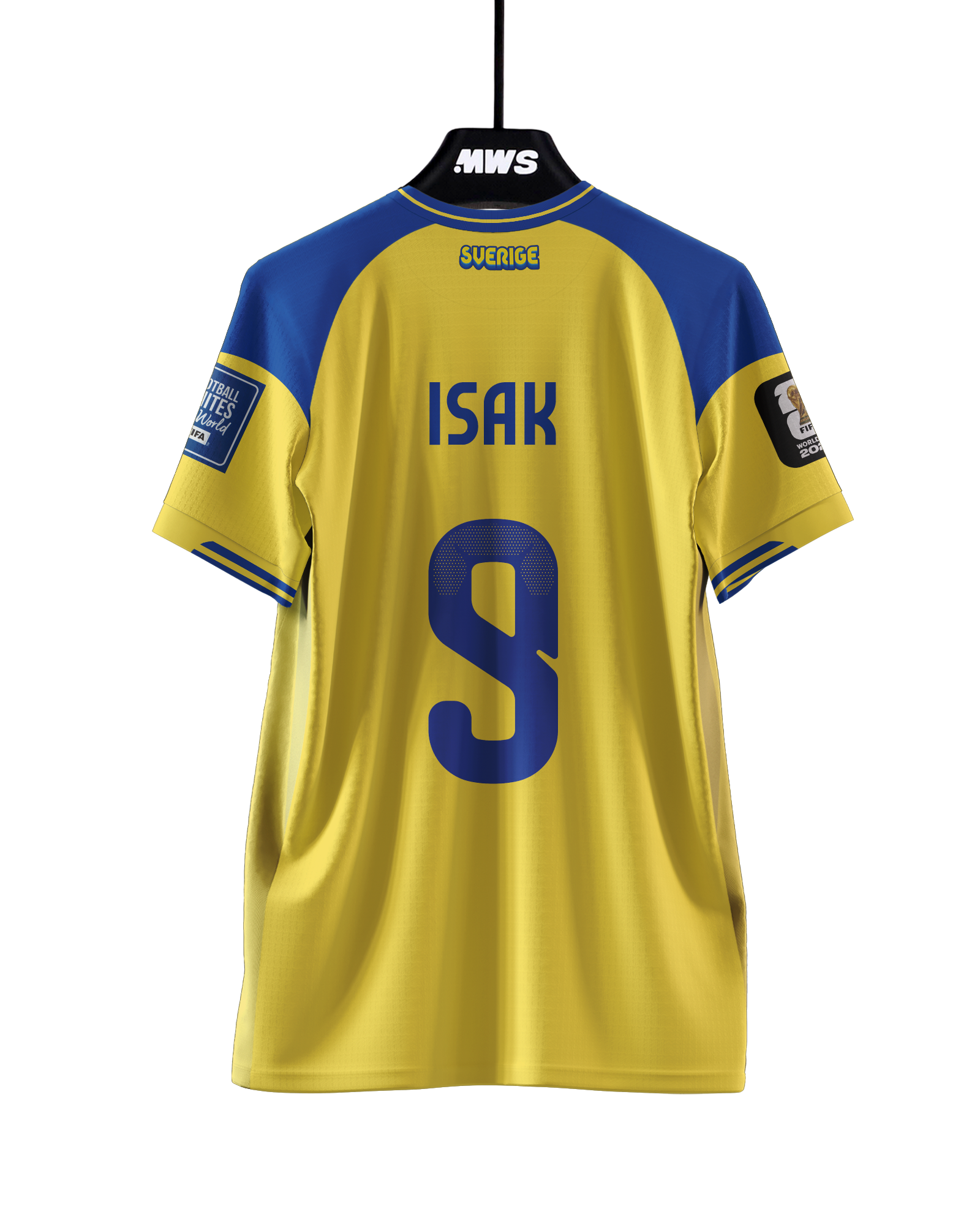 Alexander Isak | France - Sweden | MatchWornShirt