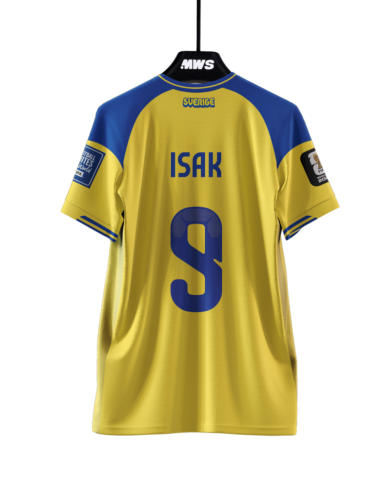 スウェーデン ISAK 9 シャツ スウェーデン アディダス ホーム シャツ