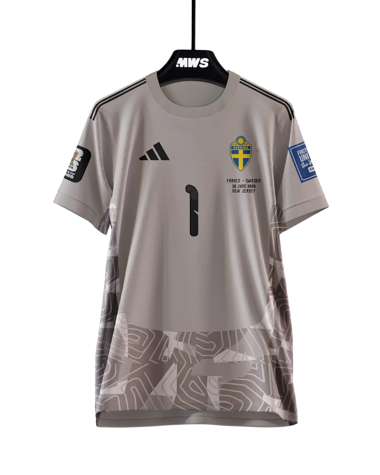 Jacob Zetterström | France - Sweden | MatchWornShirt