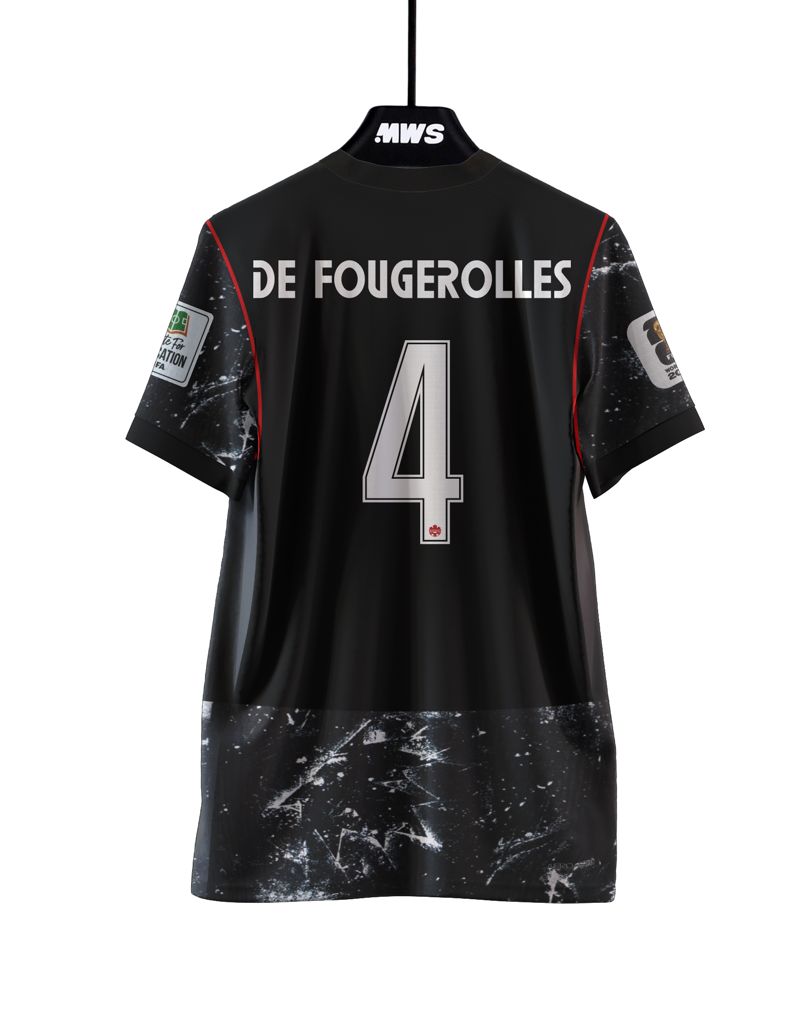 Luc De Fougerolles Canada shirt