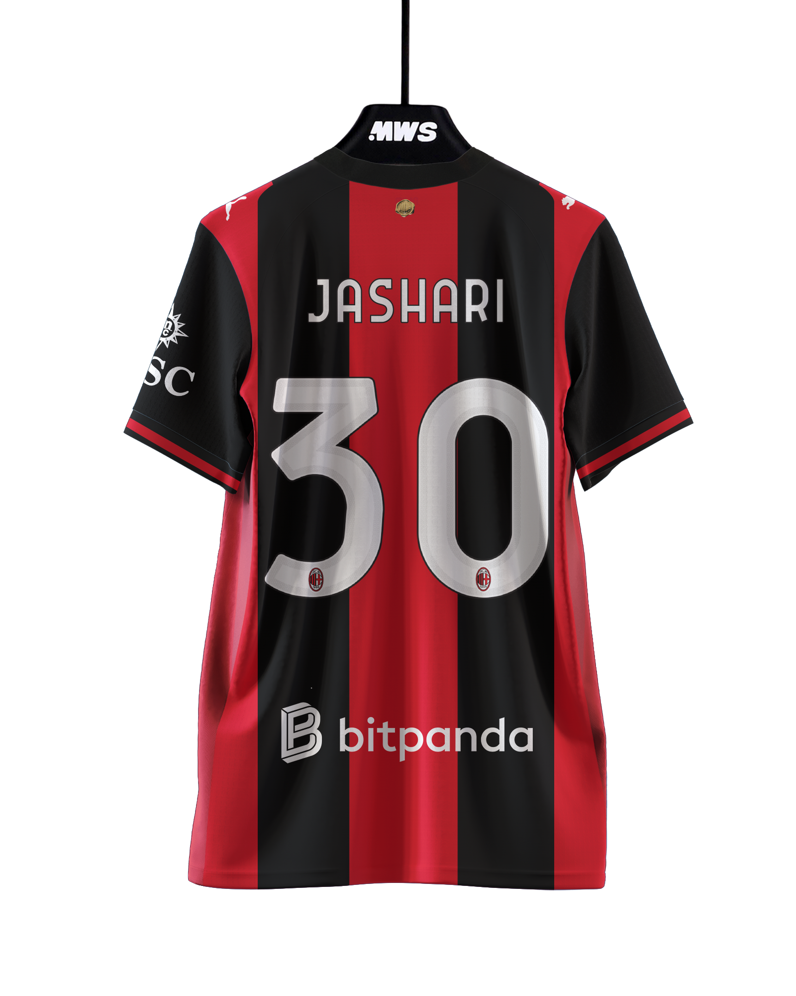 Ardon Jashari AC Milan jersey