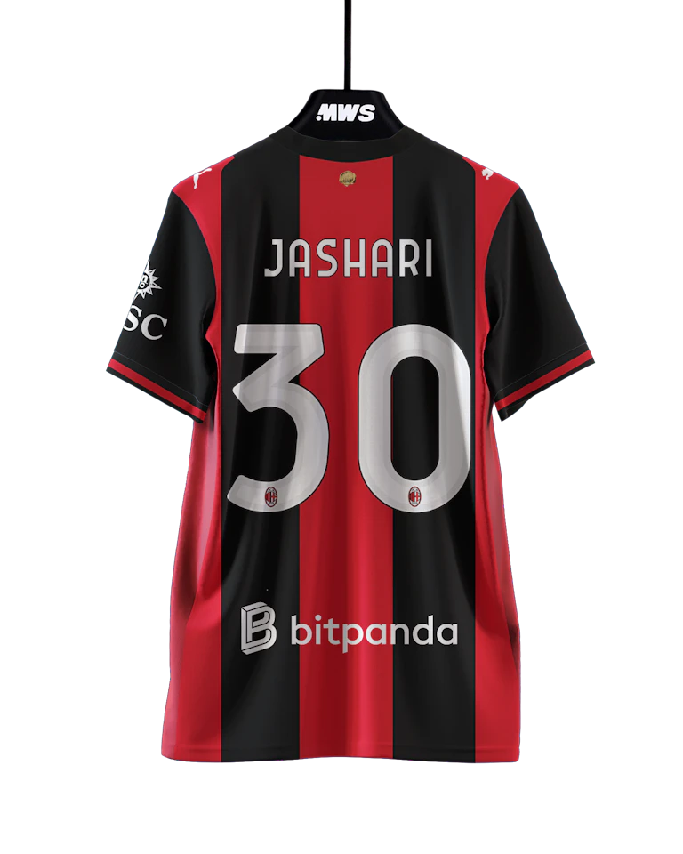 Ardon Jashari AC Milan jersey