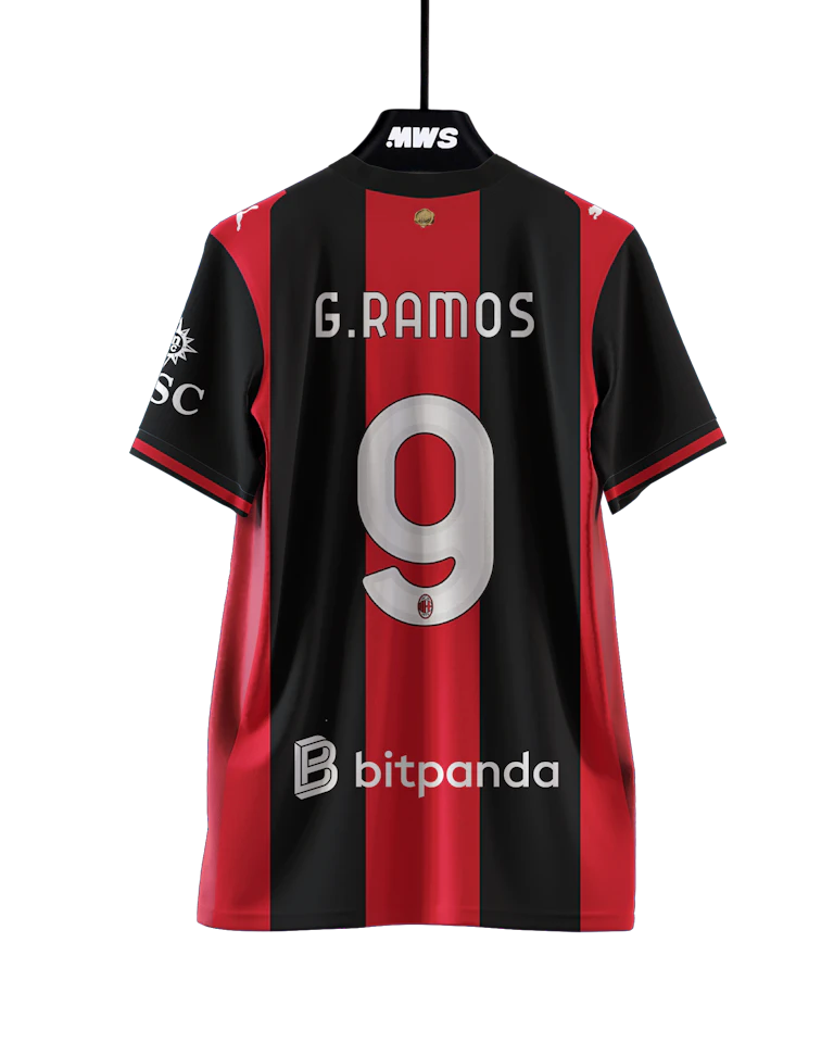 Gonçalo Ramos AC Milan jersey