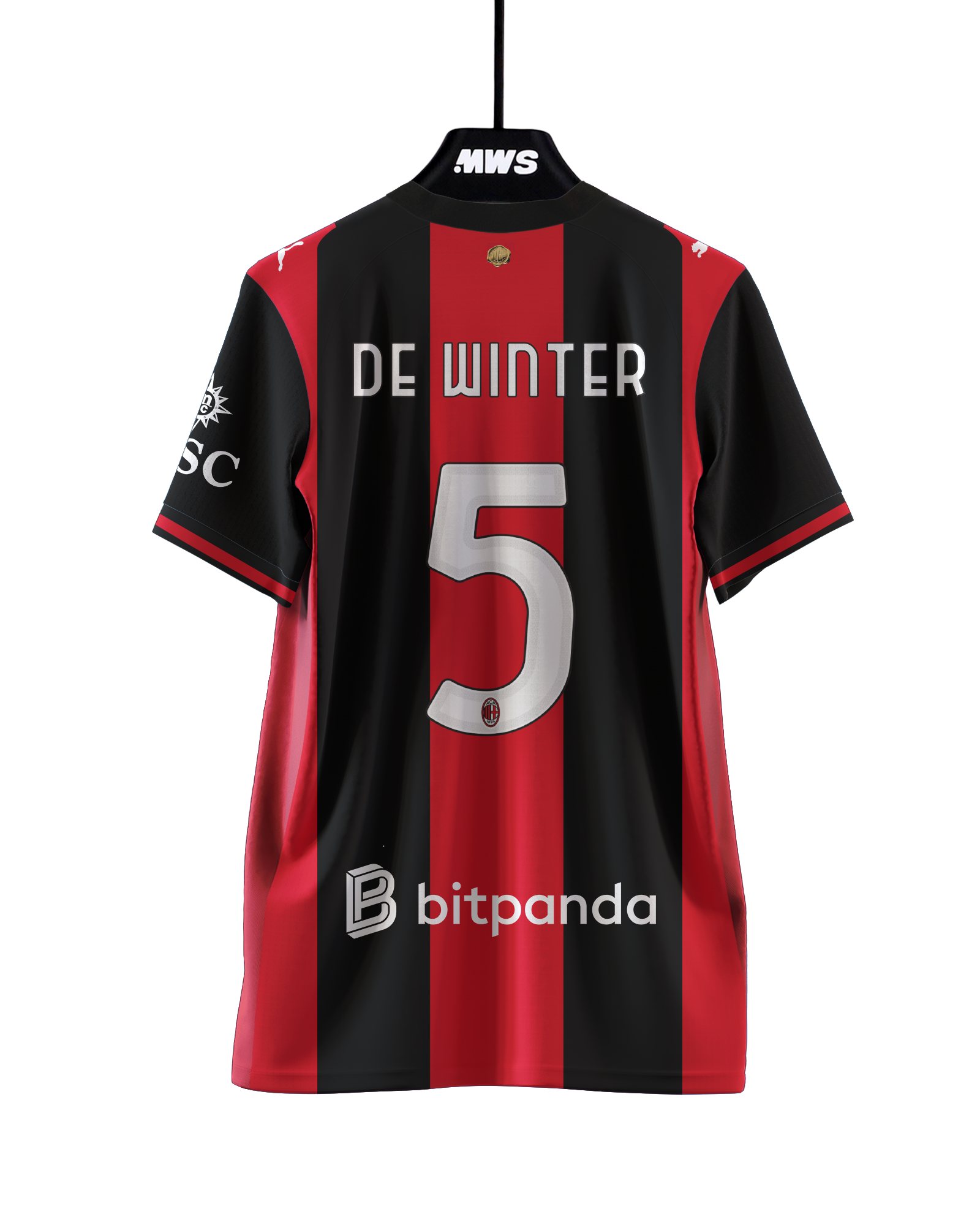 Koni De Winter AC Milan jersey