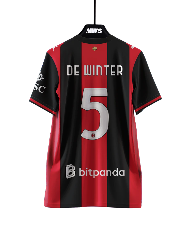 Koni De Winter AC Milan jersey