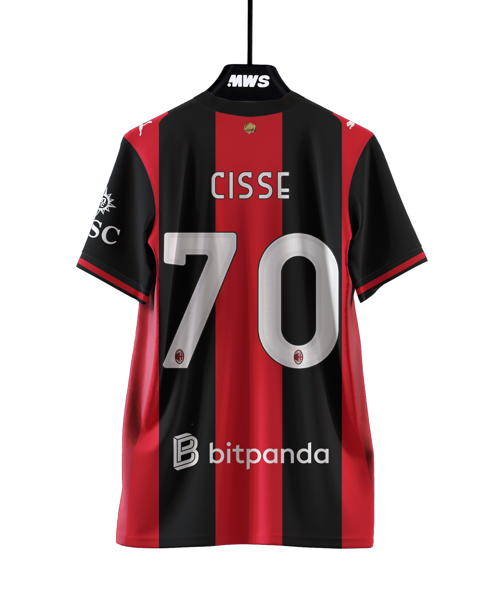 Alphadjo Cisse AC Milan jersey