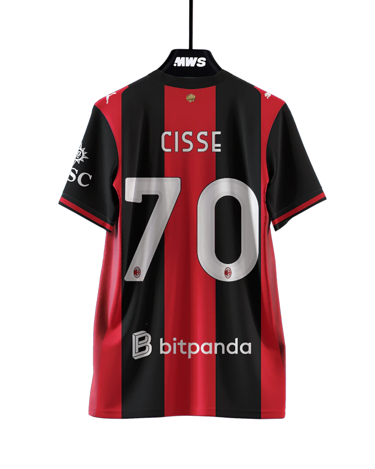 Alphadjo Cisse AC Milan jersey