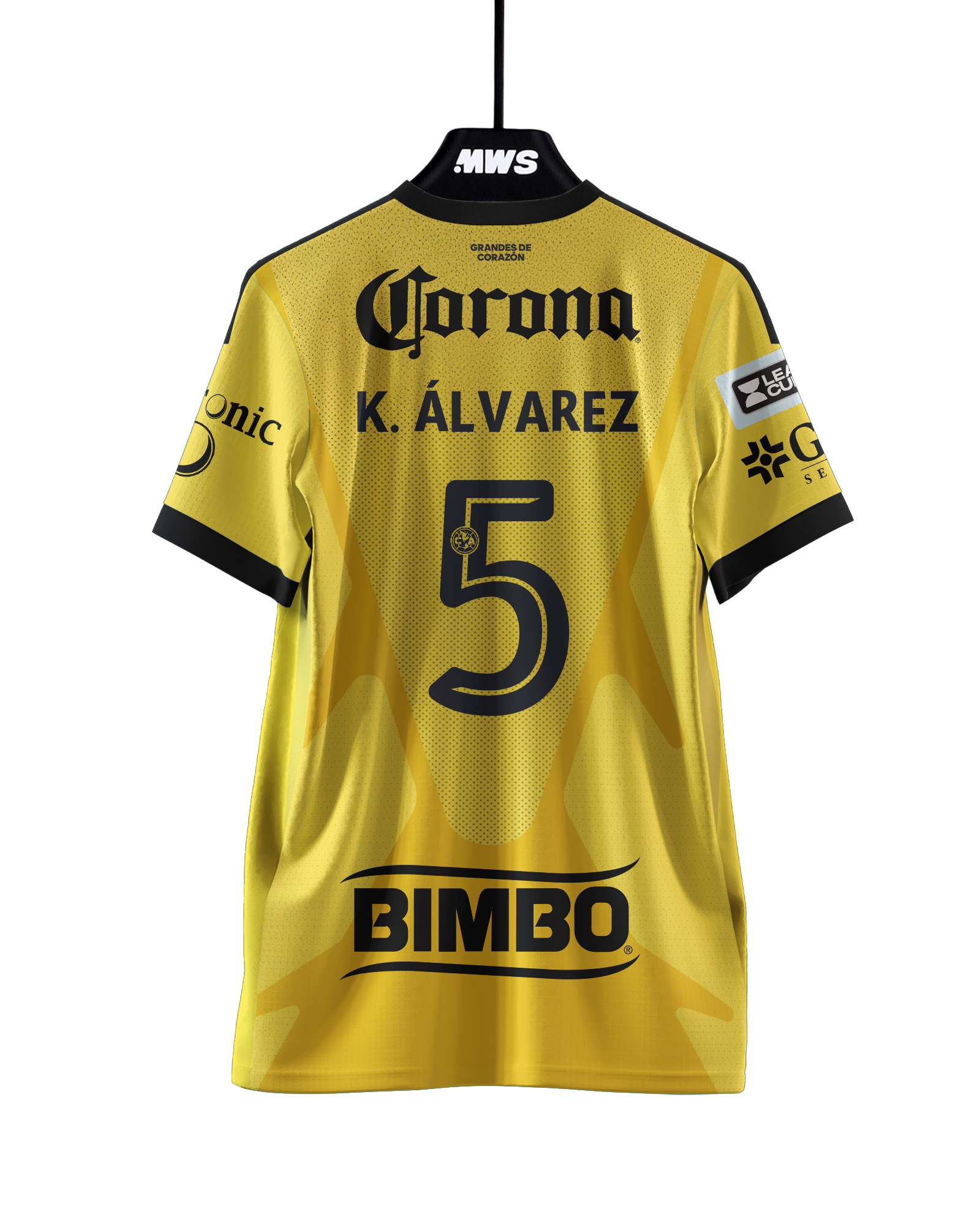 Kevin Álvarez Club América shirt