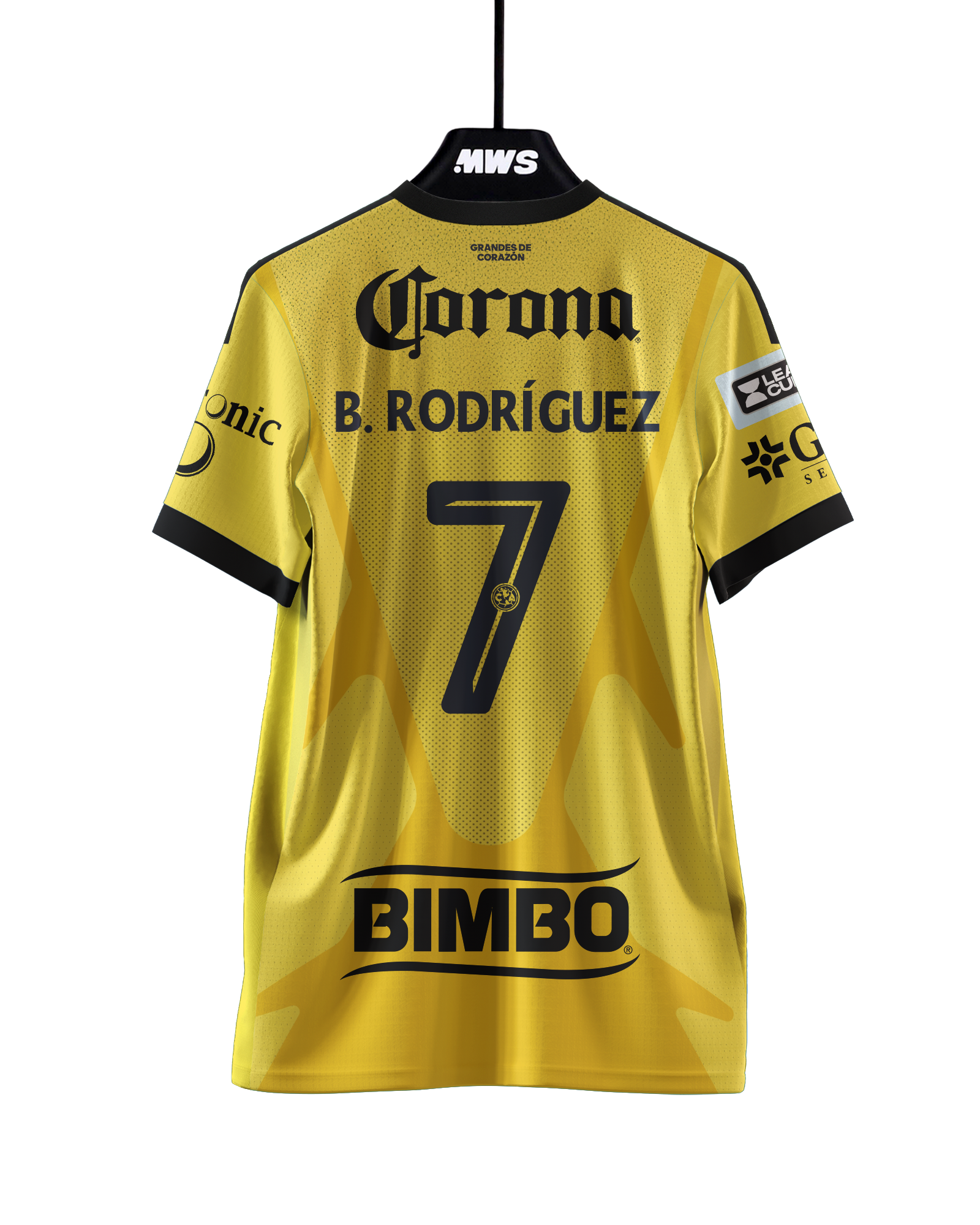 Brian Rodríguez Club América shirt