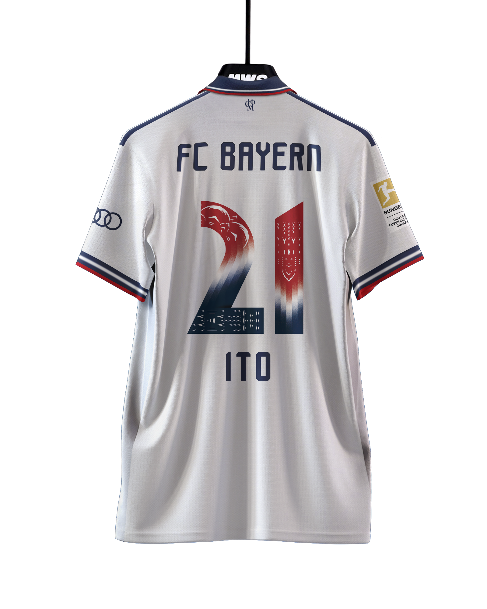 来自FC Bayern München的Hiroki Ito 伊藤洋輝球衣