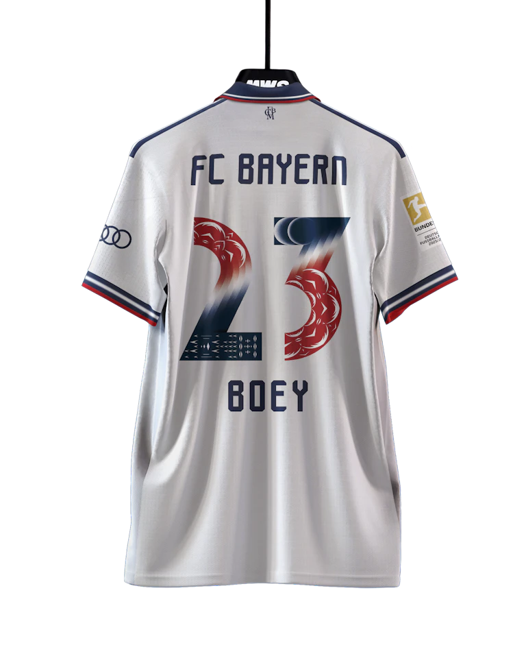 Sacha Boey FC Bayern München shirt