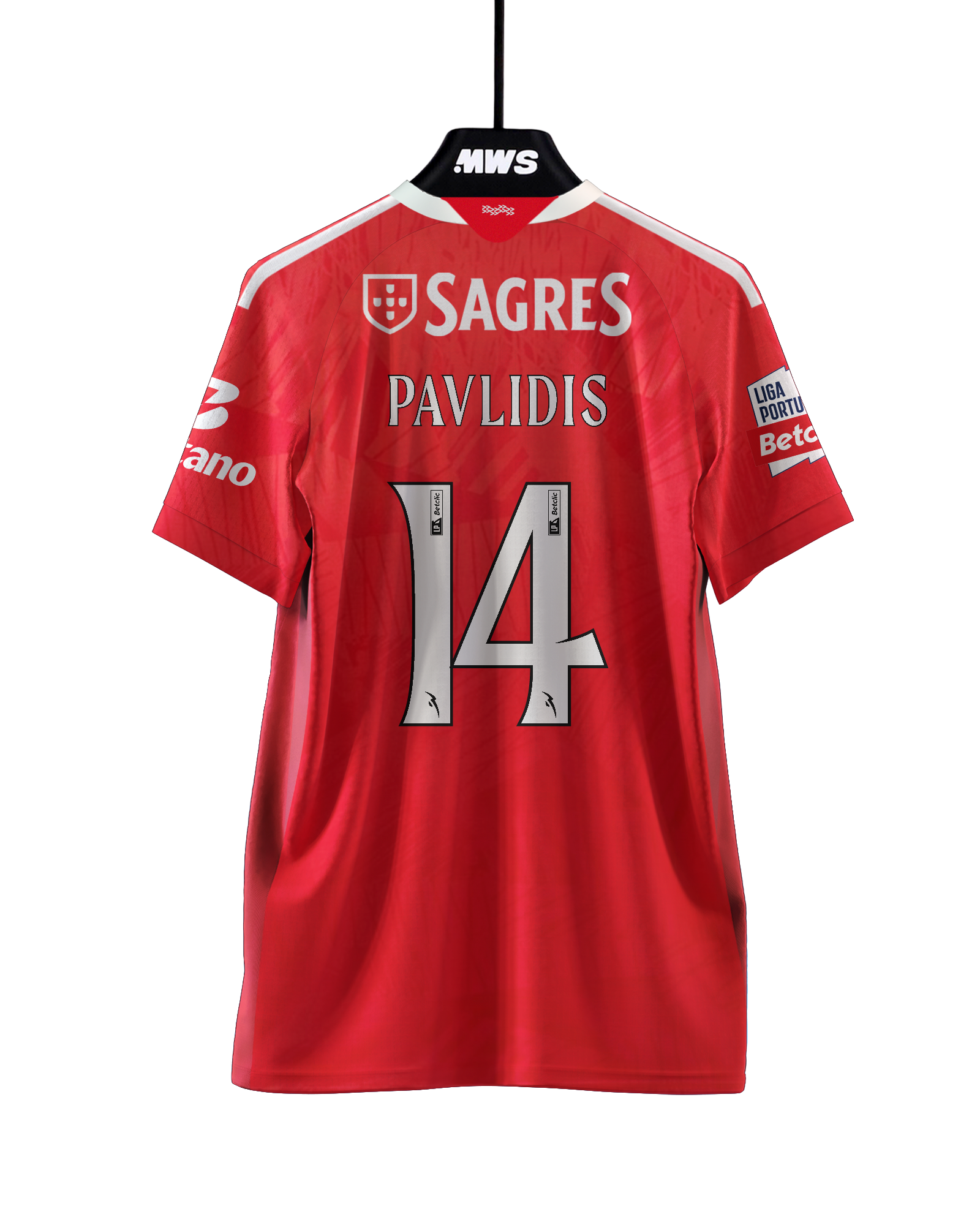 Vangelis Pavlidis SL Benfica jersey