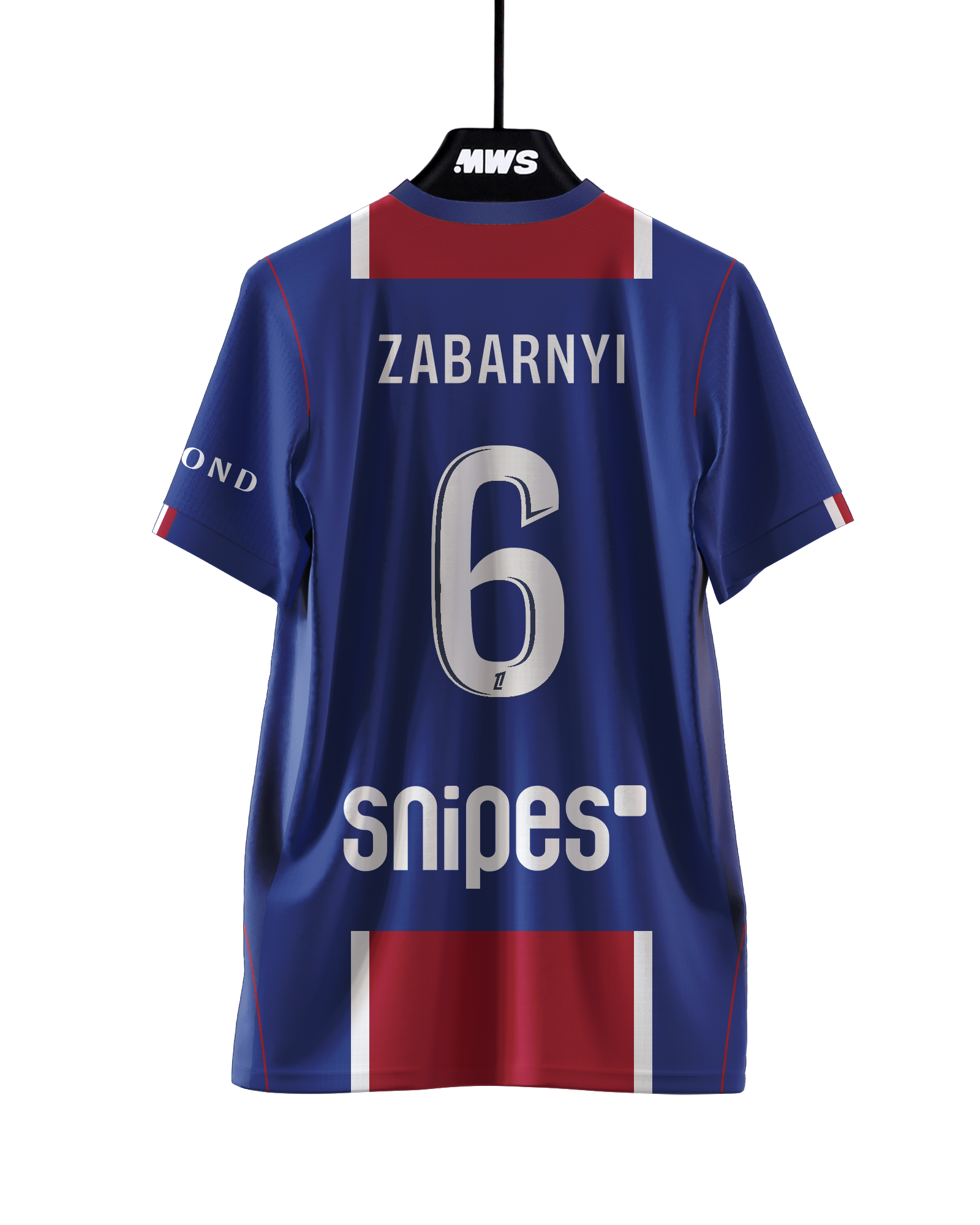 Maillot de Ilya Zabarnyi (Paris Saint-Germain)