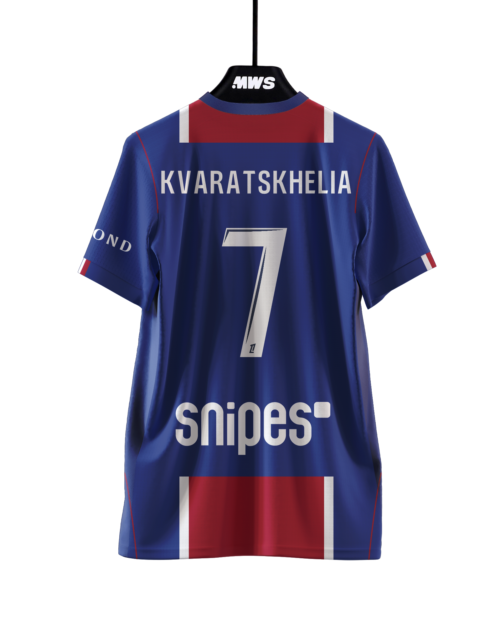 Maillot de Khvicha Kvaratskhelia (Paris Saint-Germain)