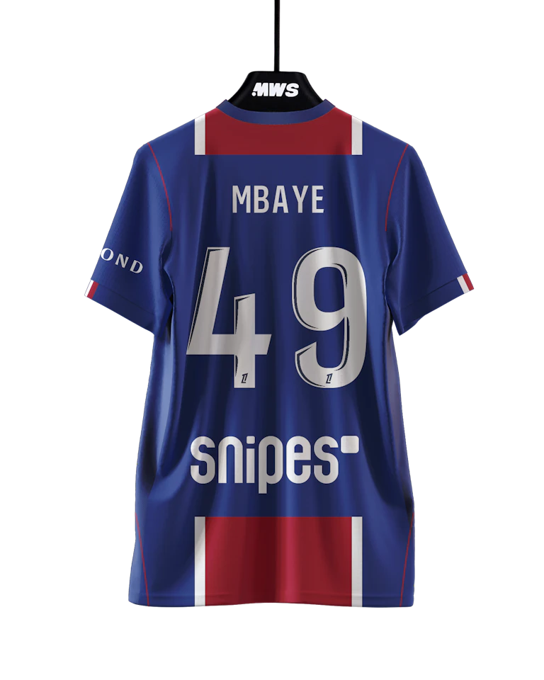 Maillot de Ibrahim Mbaye (Paris Saint-Germain)
