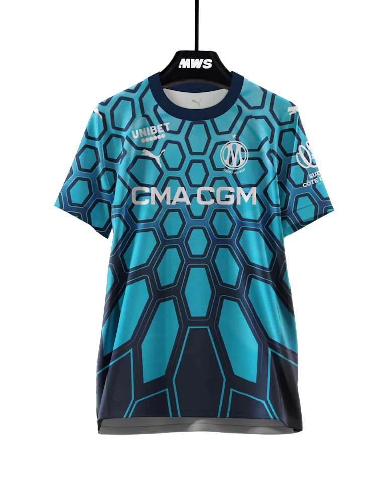 Jeffrey de Lange | Olympique de Marseille - Athletic Club | MatchWornShirt
