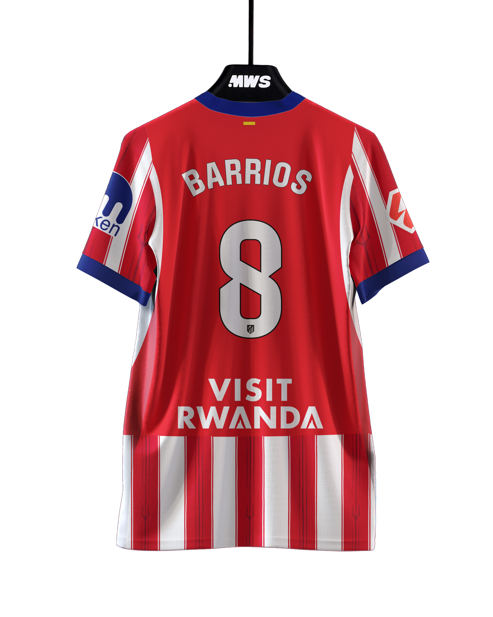 Pablo Barrios Rivas Atlético de Madrid shirt