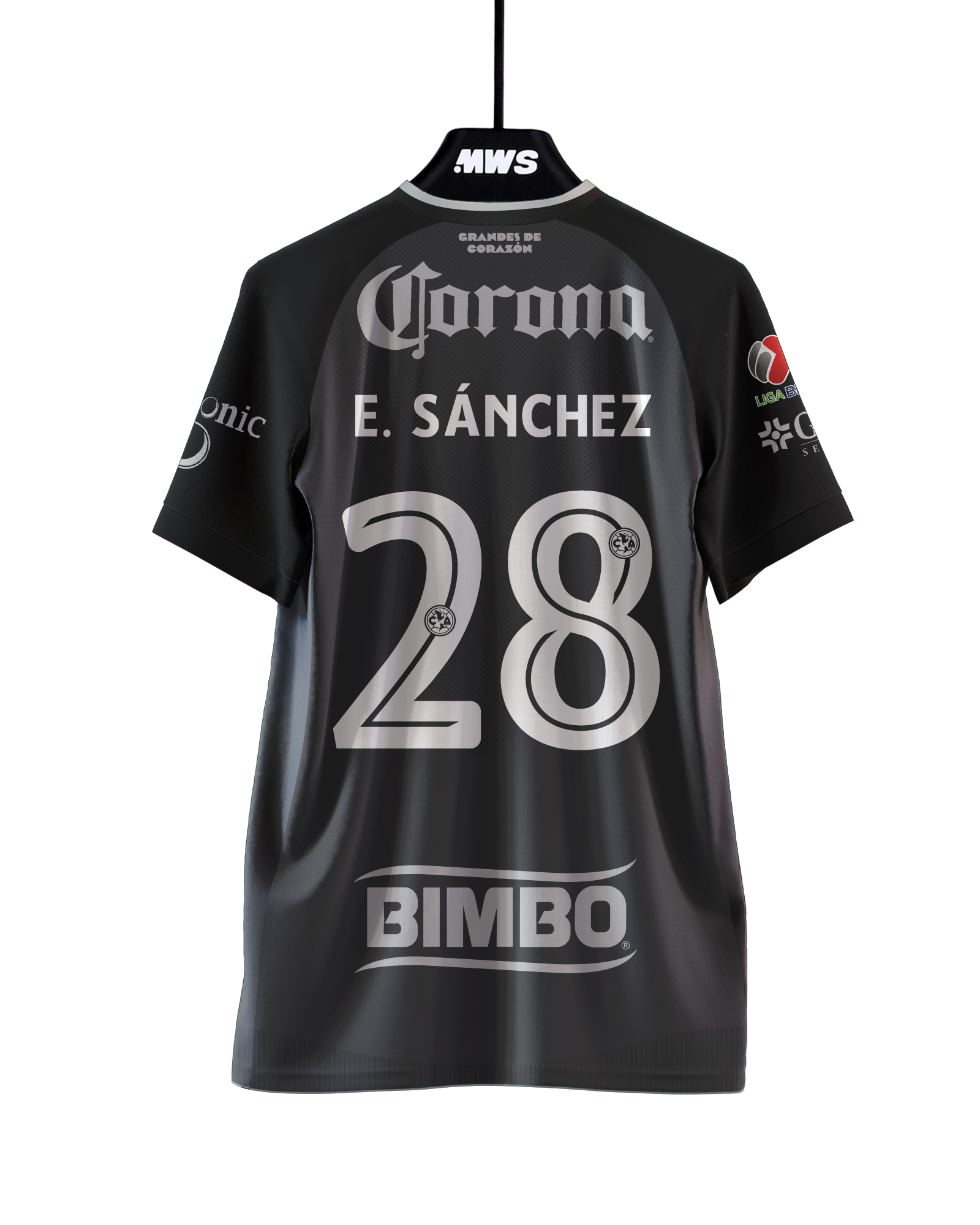 Erick Sánchez Club América jersey