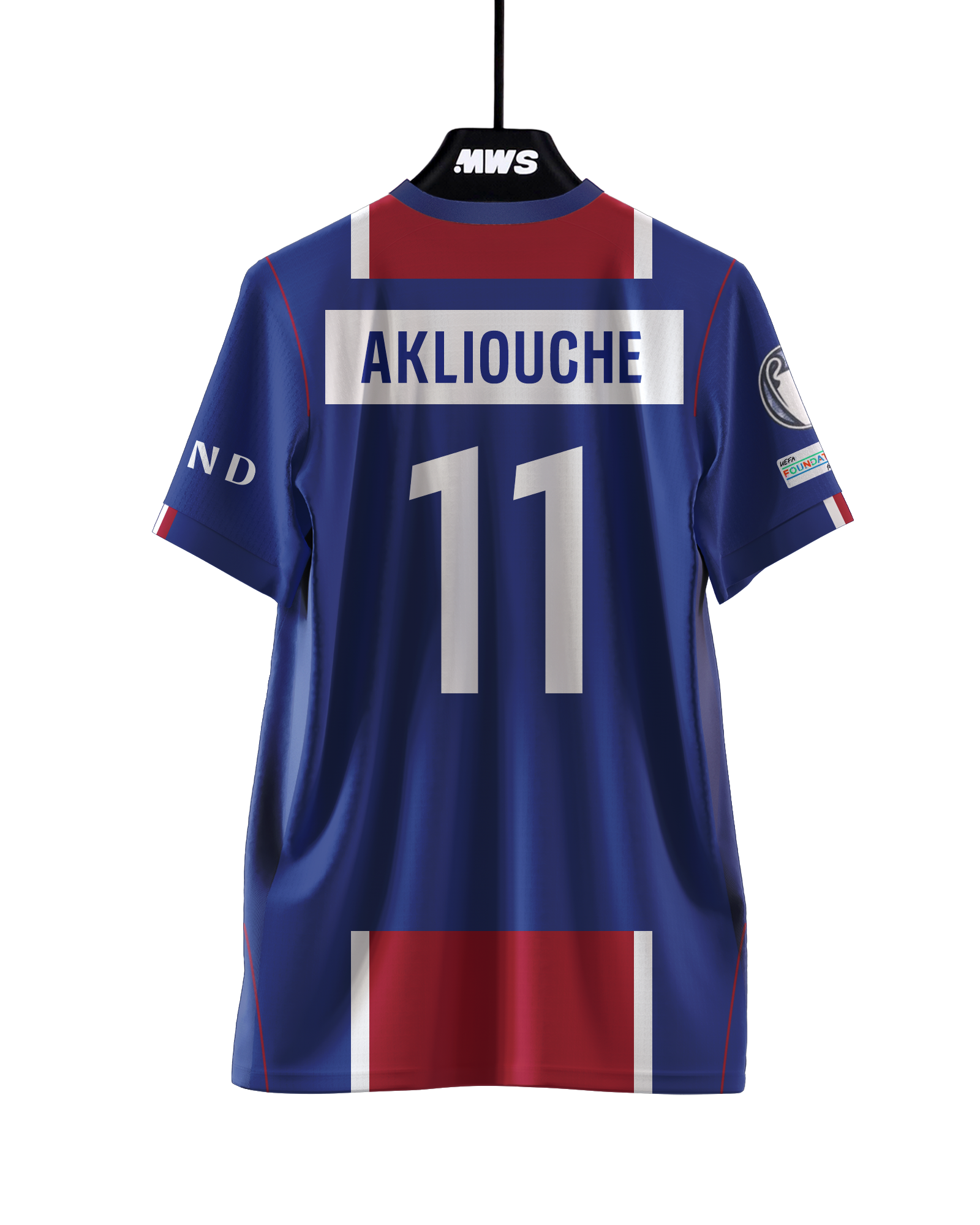 Maillot de Maghnes Akliouche (Paris Saint-Germain)