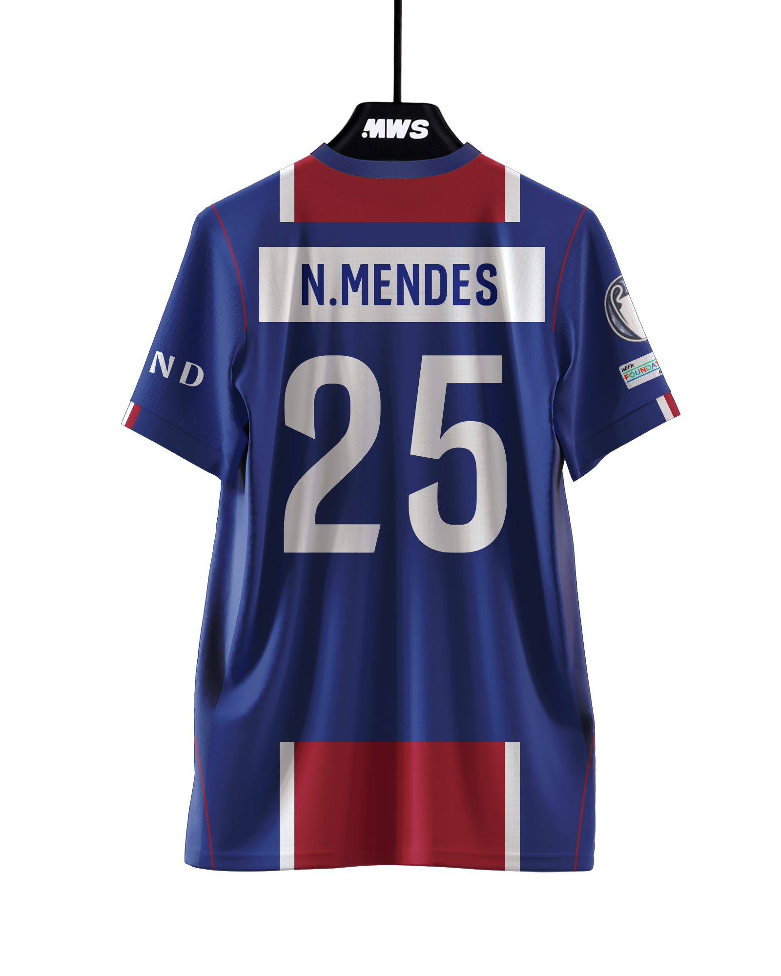 Maillot de Nuno Mendes (Paris Saint-Germain)