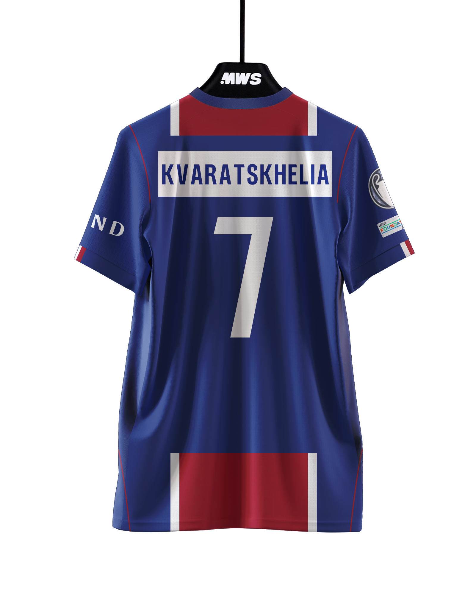 Maillot de Khvicha Kvaratskhelia (Paris Saint-Germain)