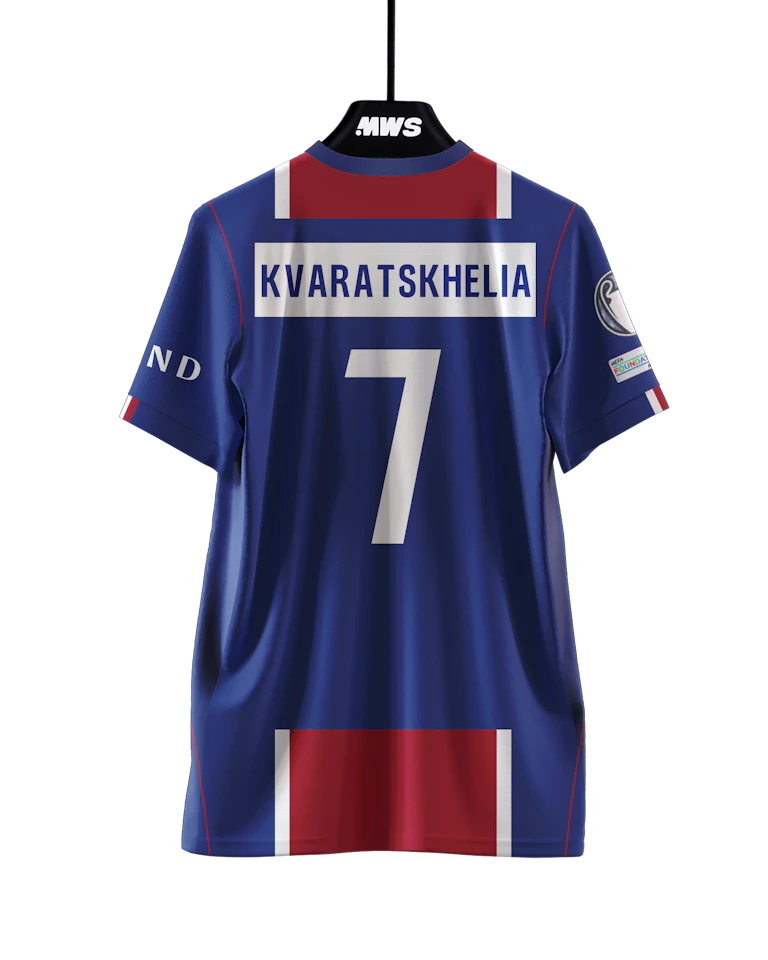 Maillot de Khvicha Kvaratskhelia (Paris Saint-Germain)
