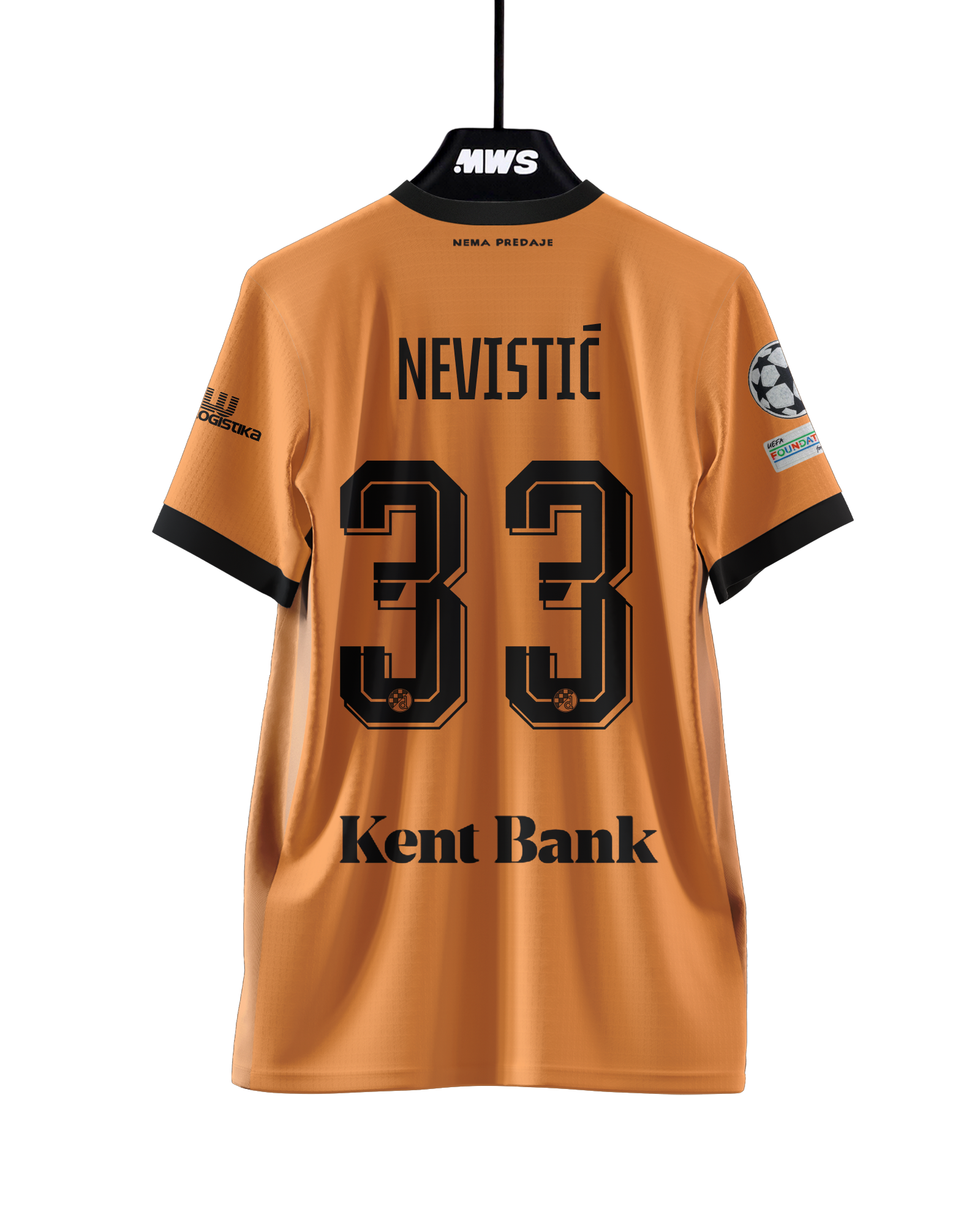 Ivan Nevistić Dinamo Zagreb jersey