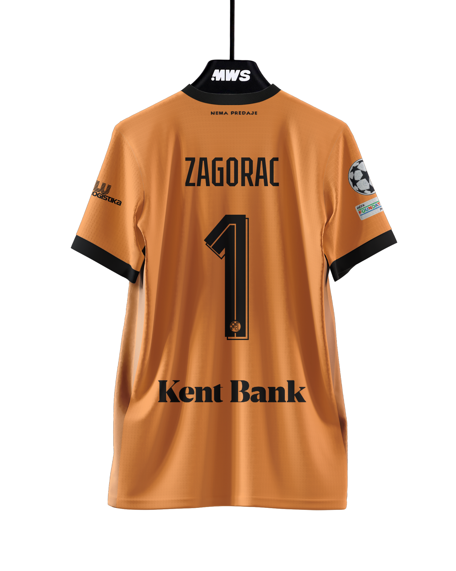 Daniel Zagorac Dinamo Zagreb jersey