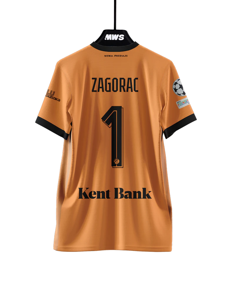 Daniel Zagorac Dinamo Zagreb jersey