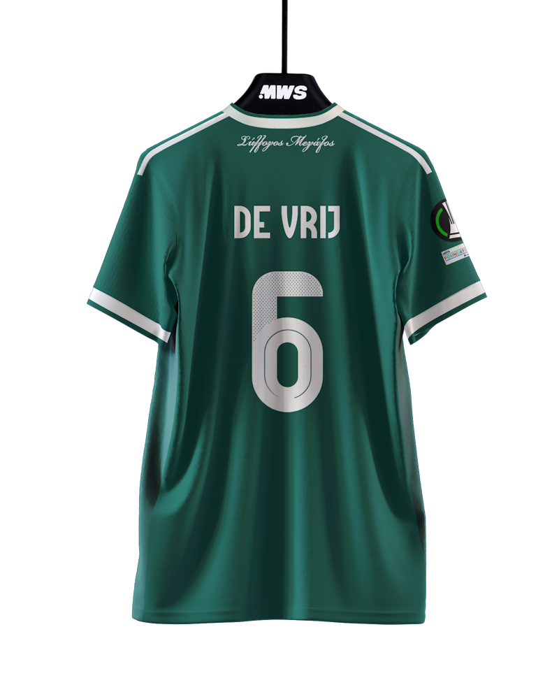 Stefan de Vrij | Hradec Králové - Panathinaikos | MatchWornShirt