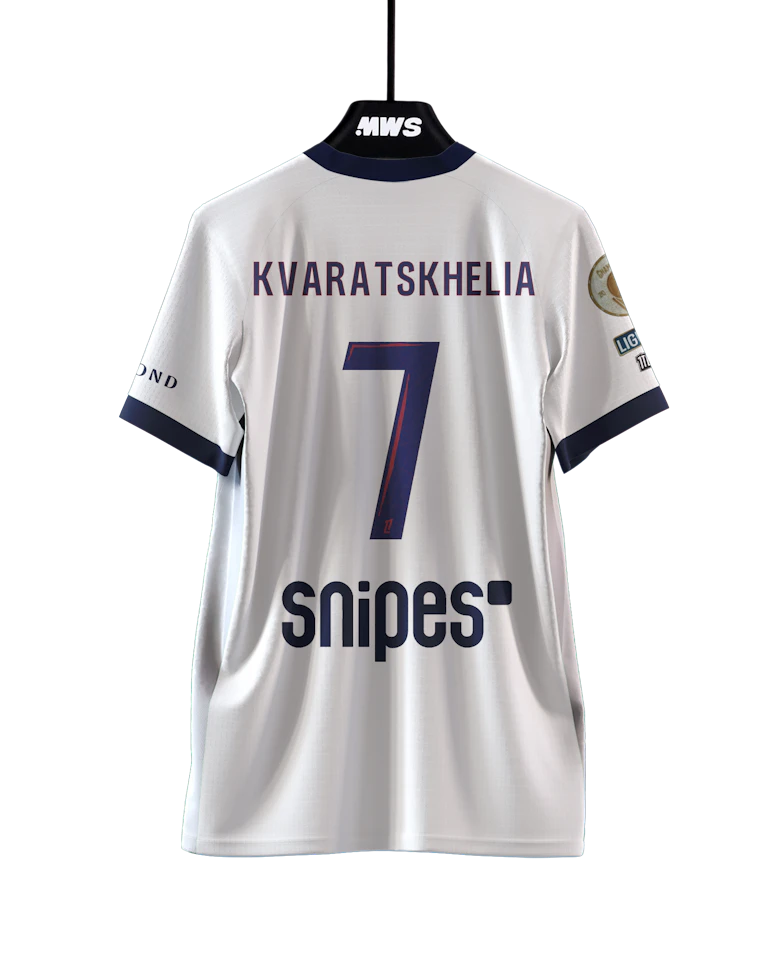 Khvicha Kvaratskhelia Paris Saint-Germain jersey