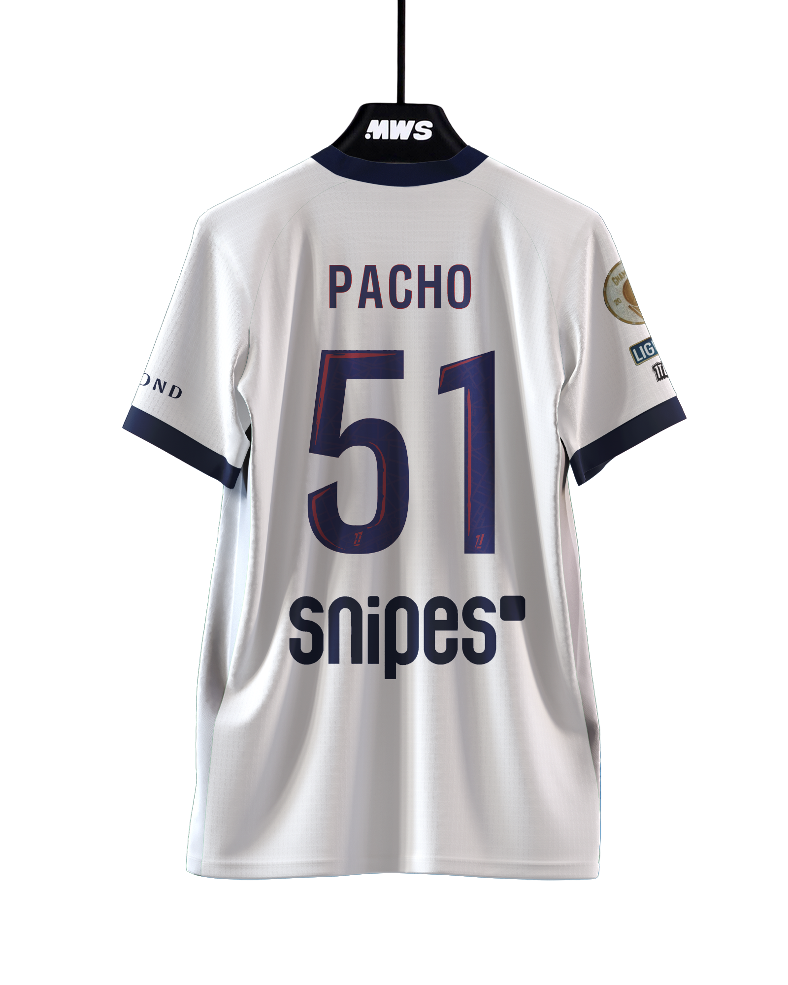 Willian Pacho Paris Saint-Germain jersey