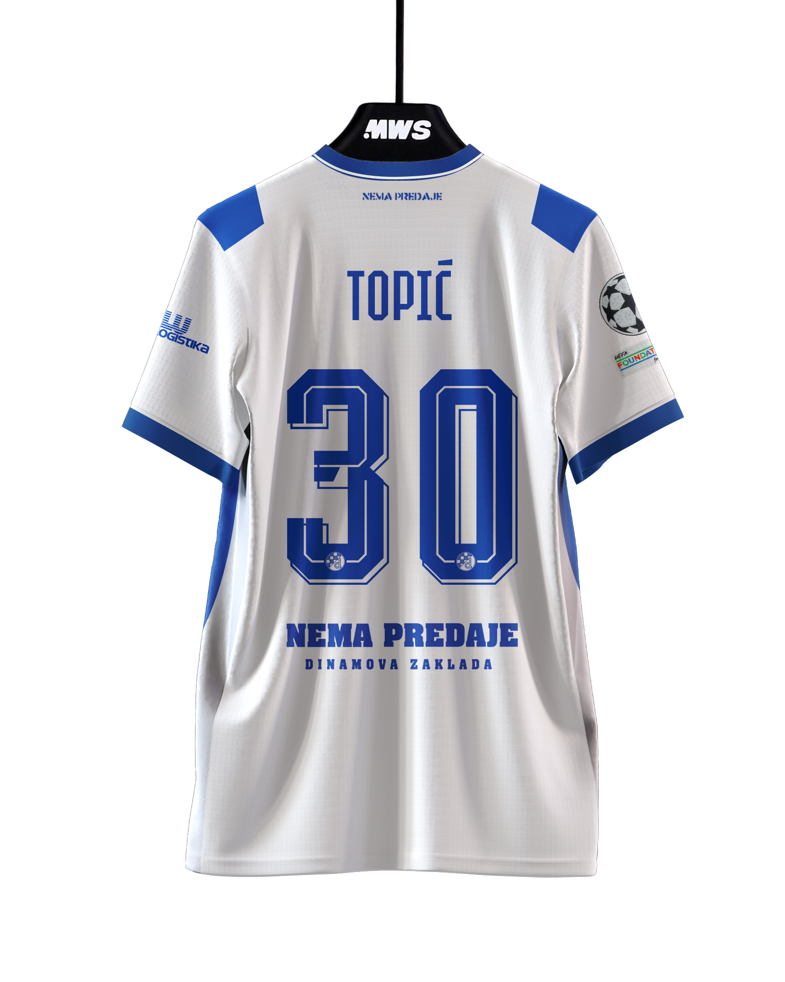 Fran Topić Dinamo Zagreb jersey